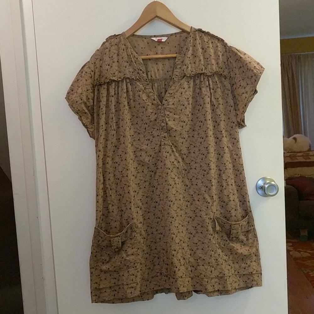 Ditsy Print Tunic